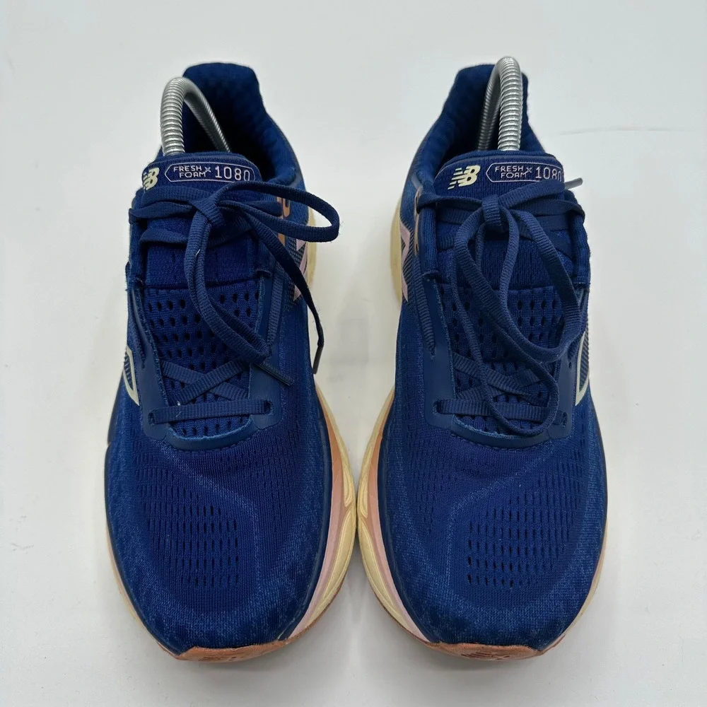 New Balance‎ Fresh Foam X 1080 v14 Blue Pink Running Shoes Womens 9.5 W1080N14